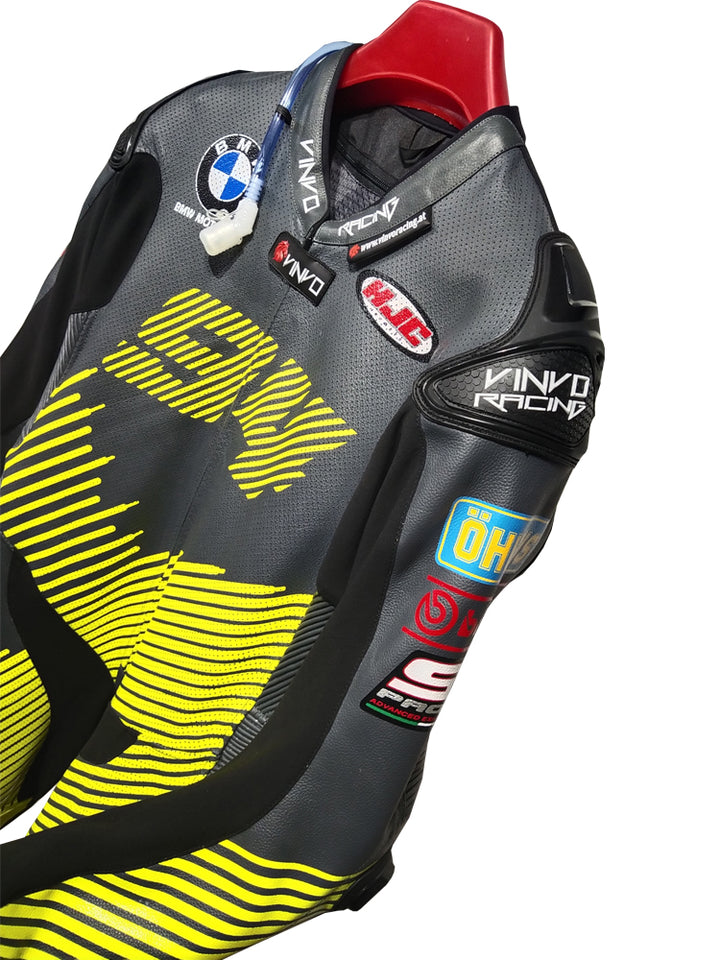 Custom Kangaroo Leather Race Suit
