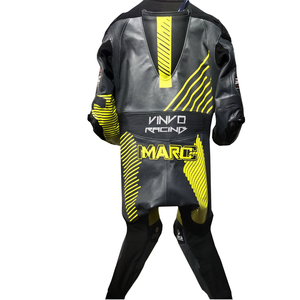 Custom Kangaroo Leather Race Suit