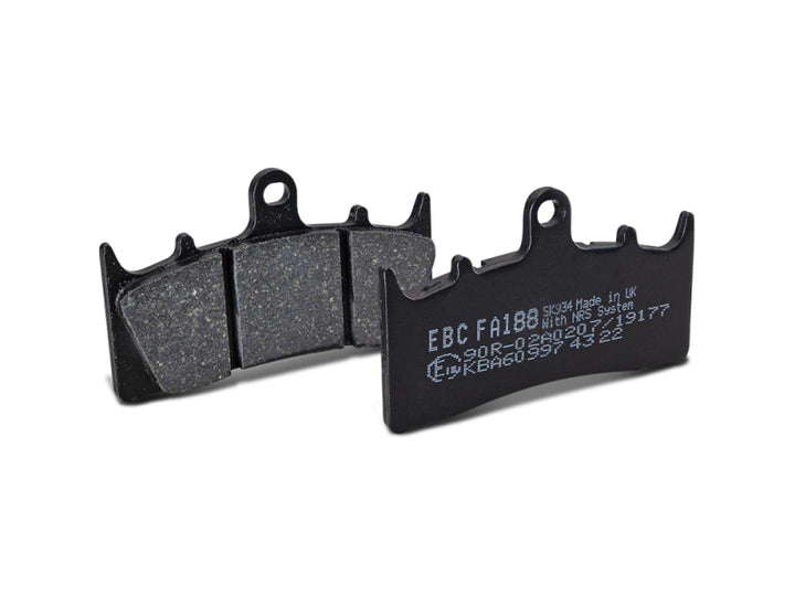 EBC Beringer Calipers 6 Piston (Old Design) Front Organic Brake Pads — FA249