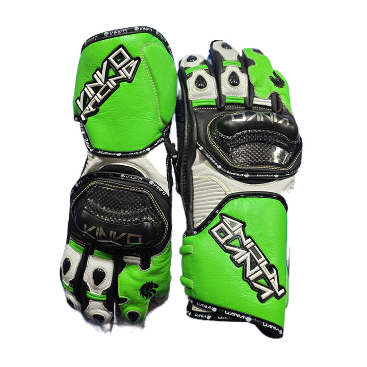 Custom Leather Race Gloves