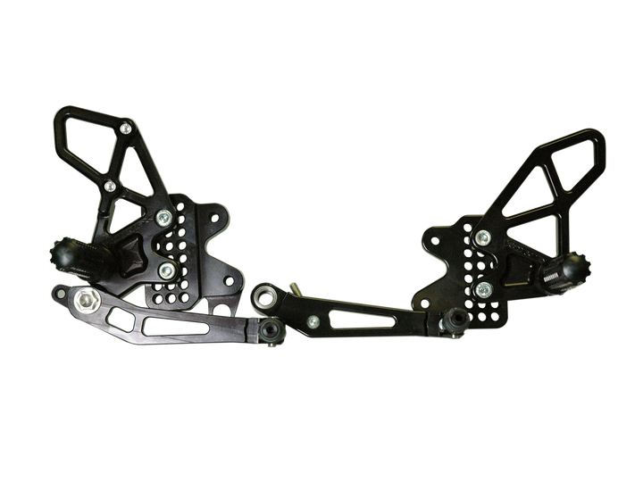 Vortex 09-16 Suzuki GSX-R1000 Rear Set — Black (RS572K)
