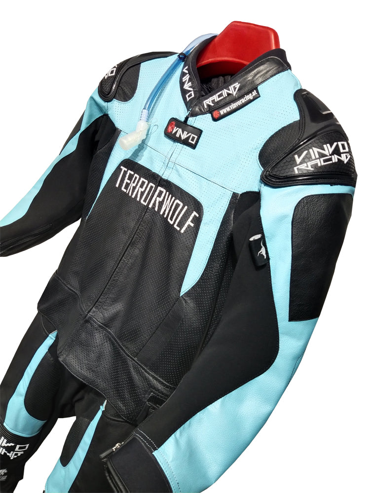 Custom Kangaroo Leather Race Suit