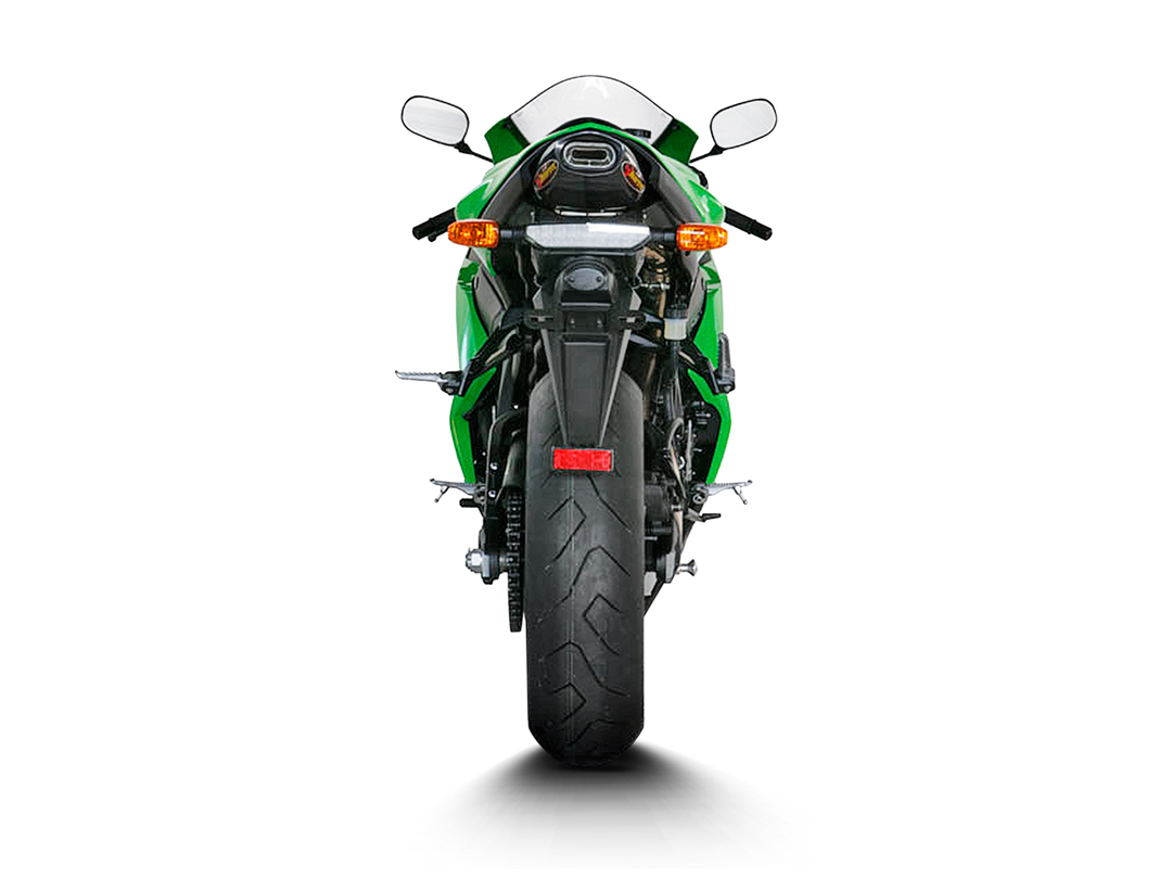 Akrapovic Slip-On Exhaust Kawasaki ZX-6R 2007-2008
