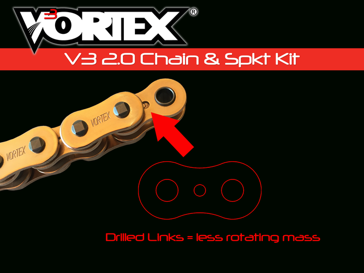 Vortex V3 2.0 520 RX3 Chain (520RX3)