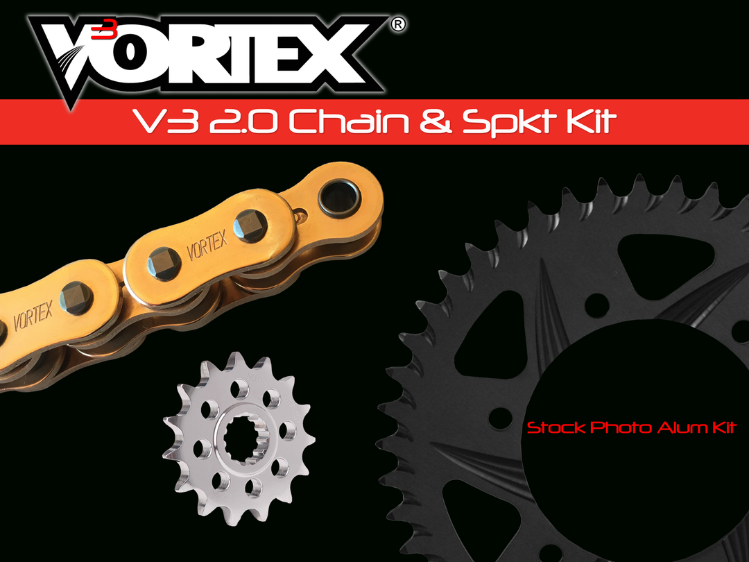 Vortex V3 2.0 Chain and Sprocket Kit — Kawasaki Ninja 1000 13-25 — 520 Conversion