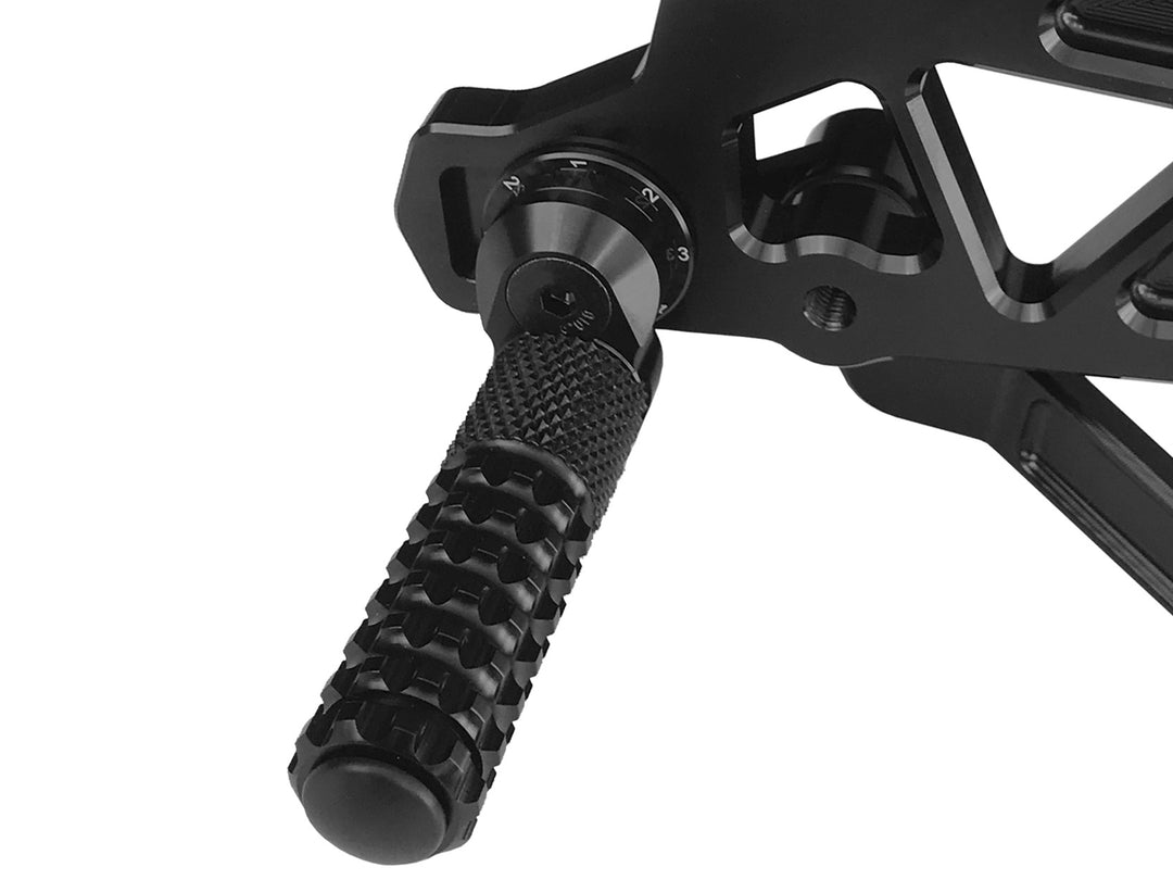 Vortex Rearsets Replacement Rear — Black (RS591K)