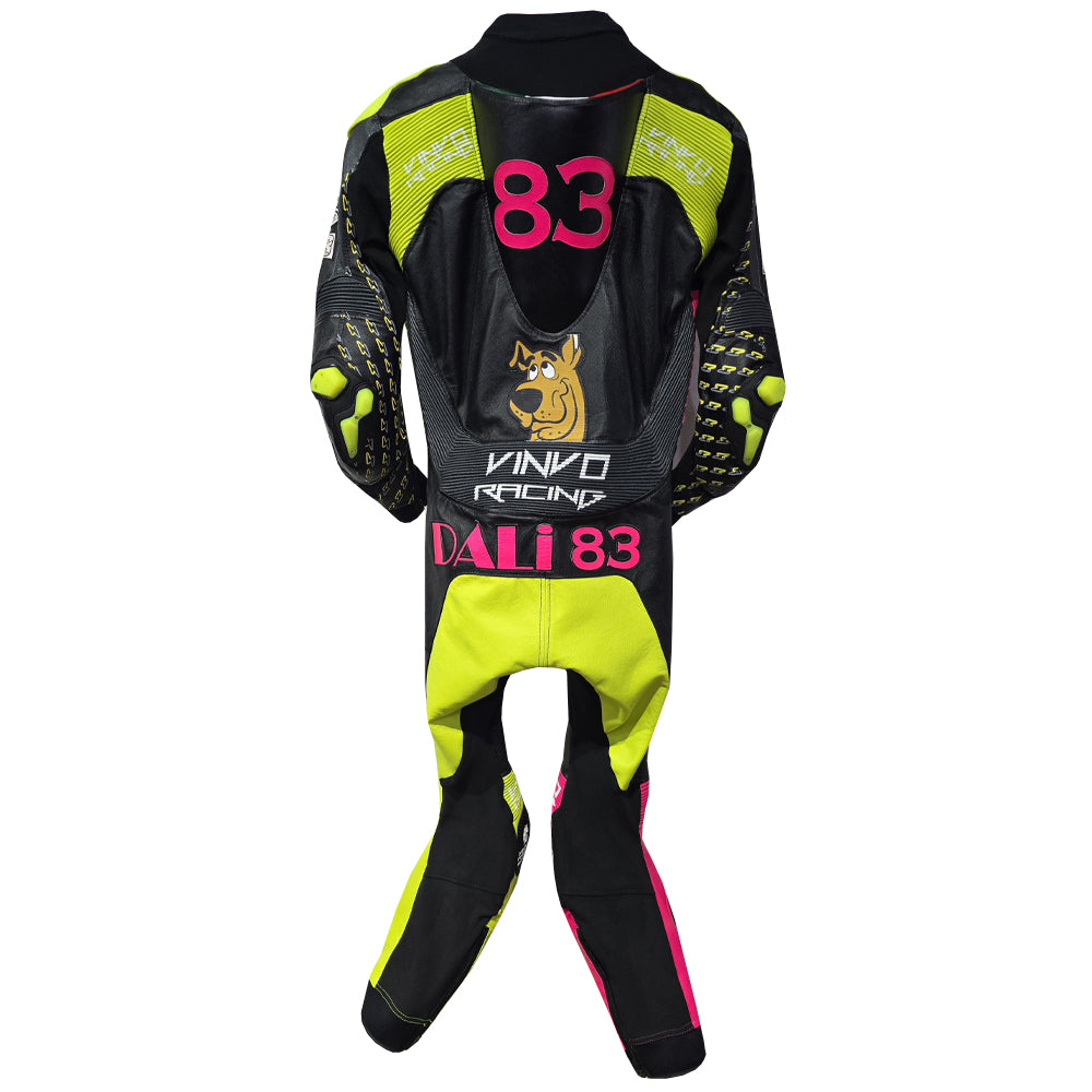 Custom Kangaroo Leather Race Suit