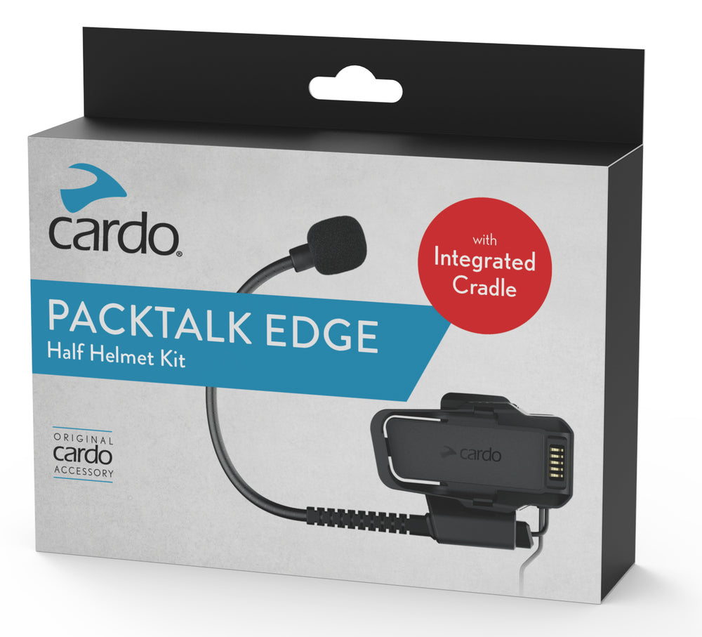 Cardo Packtalk Pro / Edge Half Helmet Kit