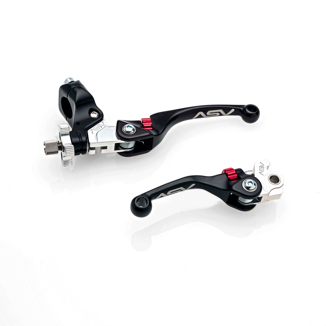 F4 Series Clutch and Brake Lever Pair Pack w/ Hot Start Perch (For Yamaha) 