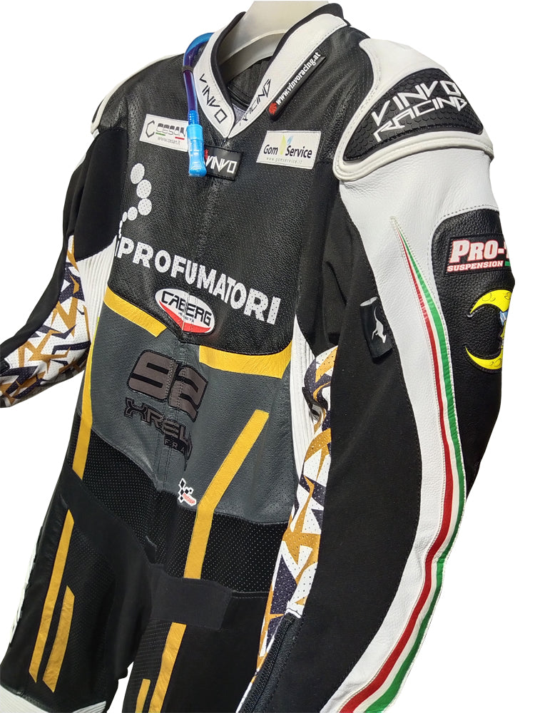 Custom Kangaroo Leather Race Suit