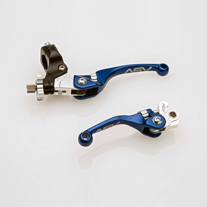 F4 Series Clutch and Brake Lever Pair Pack w/ Hot Start Perch (For Yamaha) 