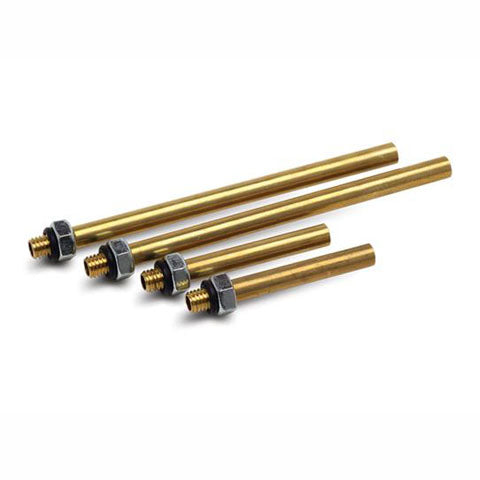 Motion Pro Carburetor Adapter Set, 5 mm Brass (2 Short, 2 Long)