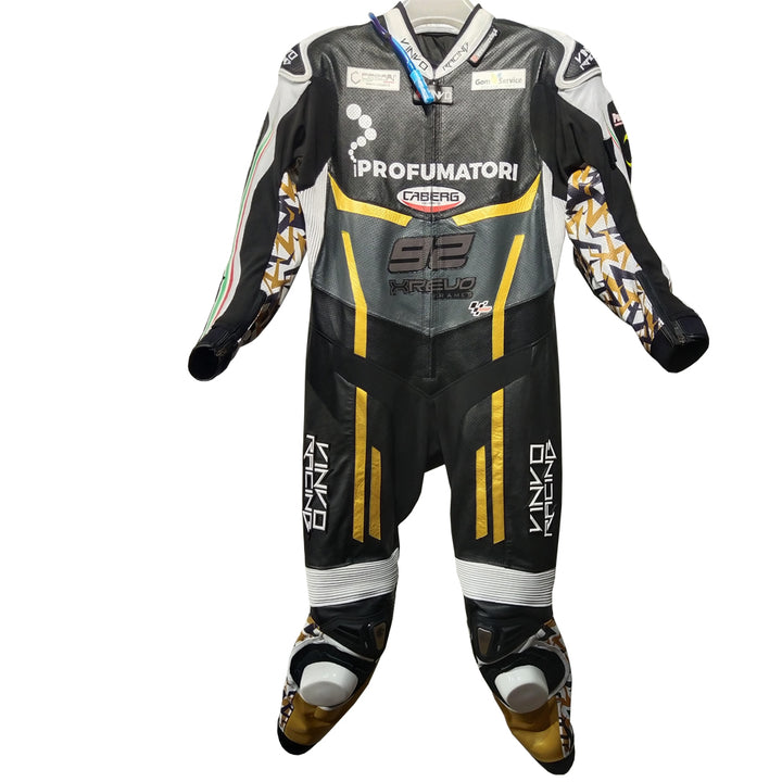 Custom Kangaroo Leather Race Suit