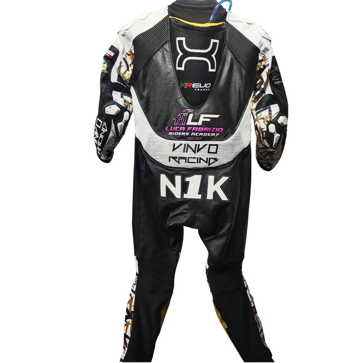 Custom Kangaroo Leather Race Suit