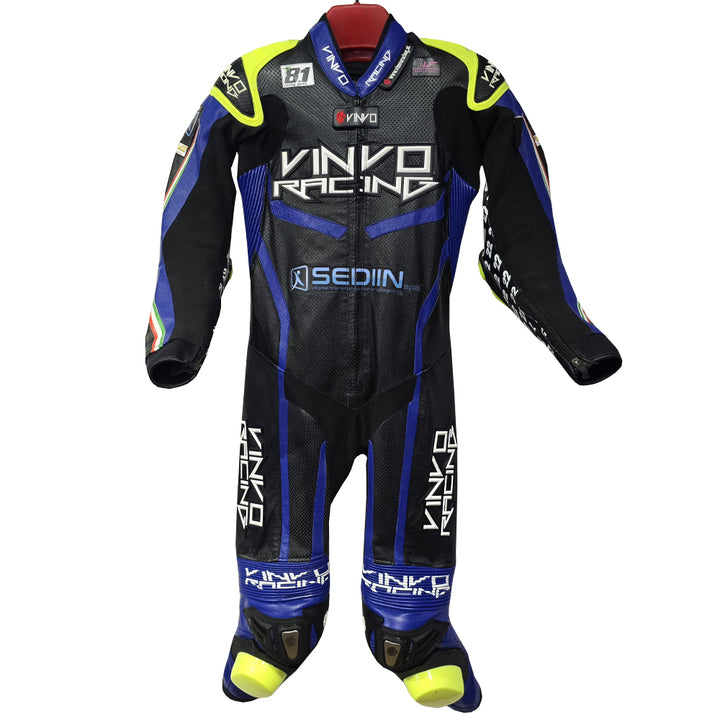 Custom Kangaroo Leather Race Suit