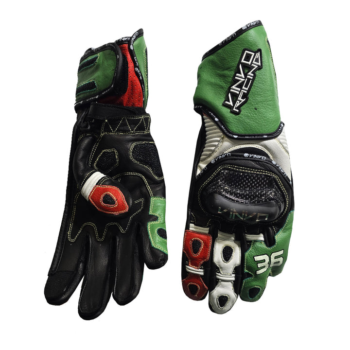 Custom Leather &amp; Stingray Race Gloves
