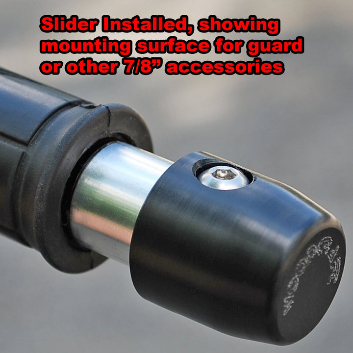 Woodcraft OEM Handlebars ONLY. Suzuki GSXR/SV, Kawasaki Z125 Bar End Slider w/ Guard Mount Set