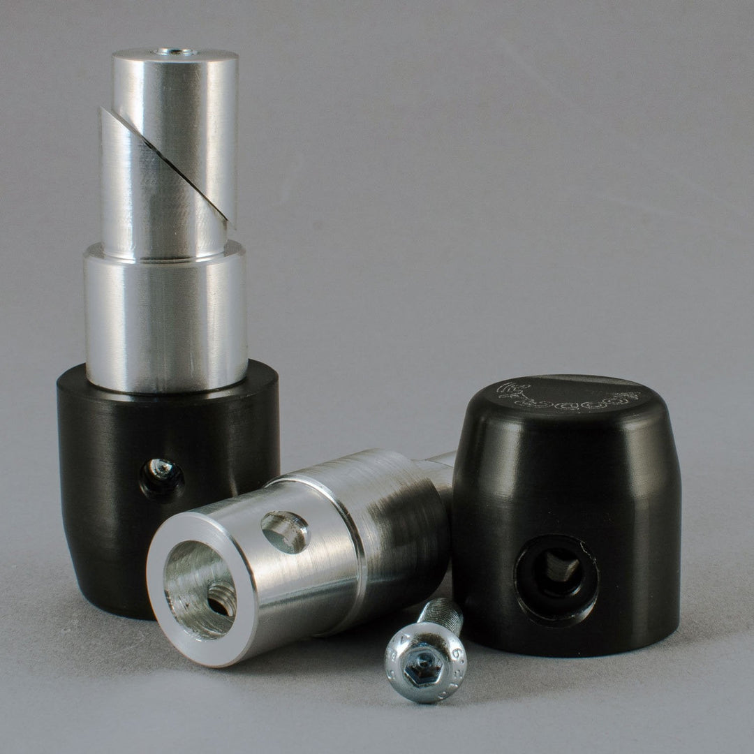 Woodcraft OEM Handlebars ONLY. Suzuki GSXR/SV, Kawasaki Z125 Bar End Slider w/ Guard Mount Set