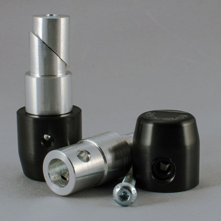 Woodcraft OEM Handlebars ONLY. Suzuki GSXR/SV, Kawasaki Z125 Bar End Slider w/ Guard Mount Set