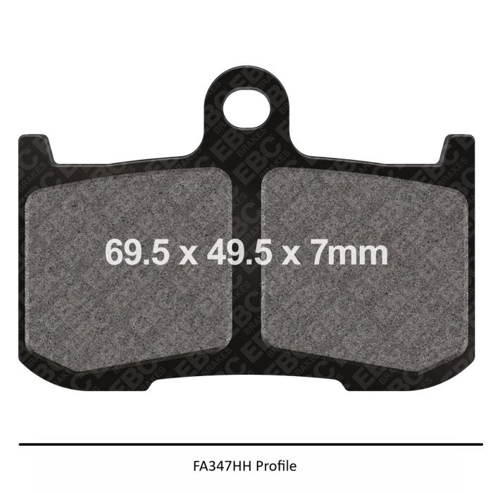 EBC HH Sintered Brake Pads — FA347HH