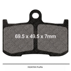 EBC HH Sintered Brake Pads — FA347HH