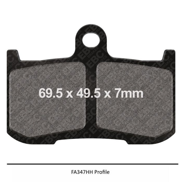 EBC HH Sintered Brake Pads — FA347HH