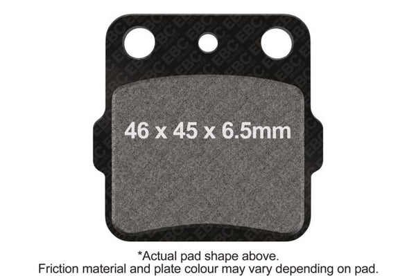 EBC Organic Brake Pads — FA4669/4