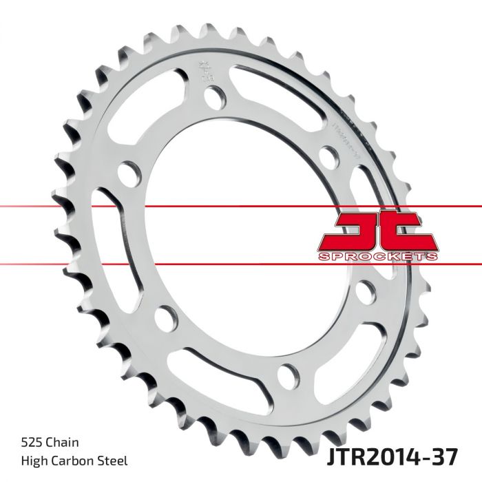 JT Sprockets Steel Rear Sprocket — JTR2014.37 (37T)