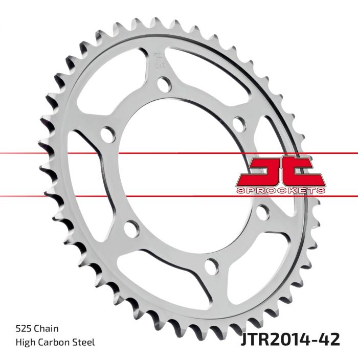 JT Sprockets Steel Rear Sprocket — JTR2014.42 (42T)