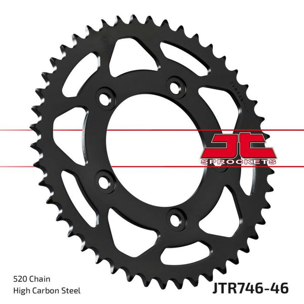 JT Sprockets Steel Rear Sprocket — JTR746.46 (46T)