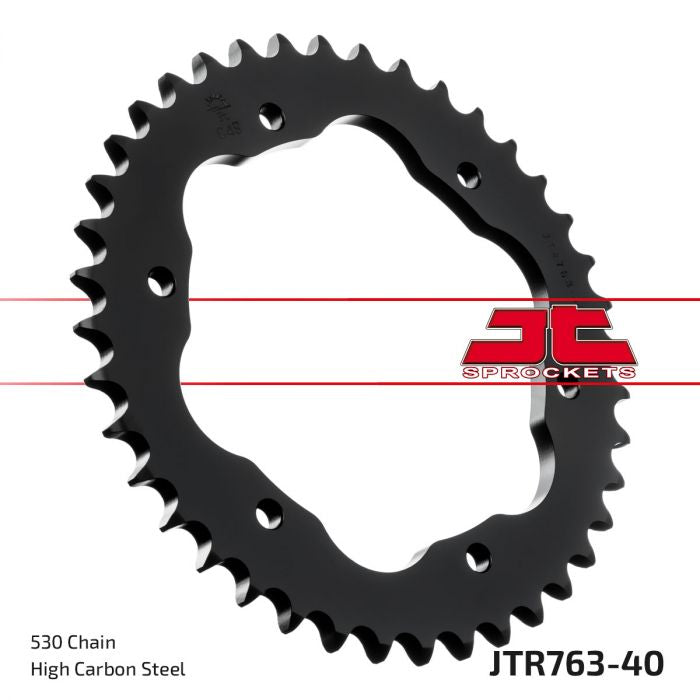 JT Sprockets Steel Rear Sprocket — JTR763.40 (40T)