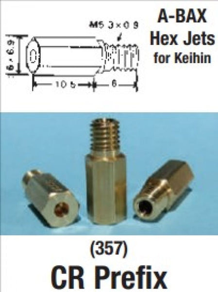 EBC Keihin Hex Carburetor Jets 4-Pack — CR082-4