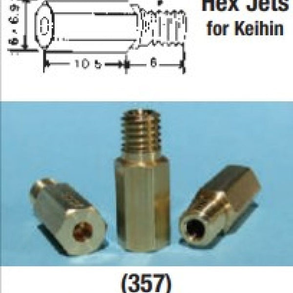 EBC Keihin Hex Jets (Set of 4) — CR228-4