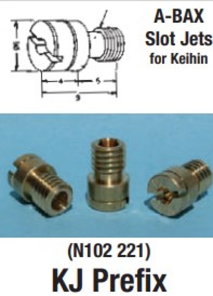 EBC Keihin Slot Jets (Set of 4) — KJ110-4