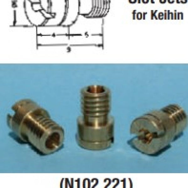 EBC Keihin Slot Jets (Set of 4) — KJ155-4
