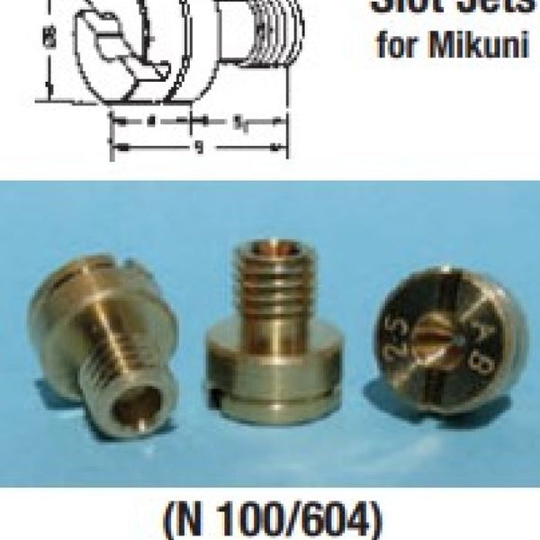 EBC Mikuni Slot Jets (Set of 4) — SJ127.5-4