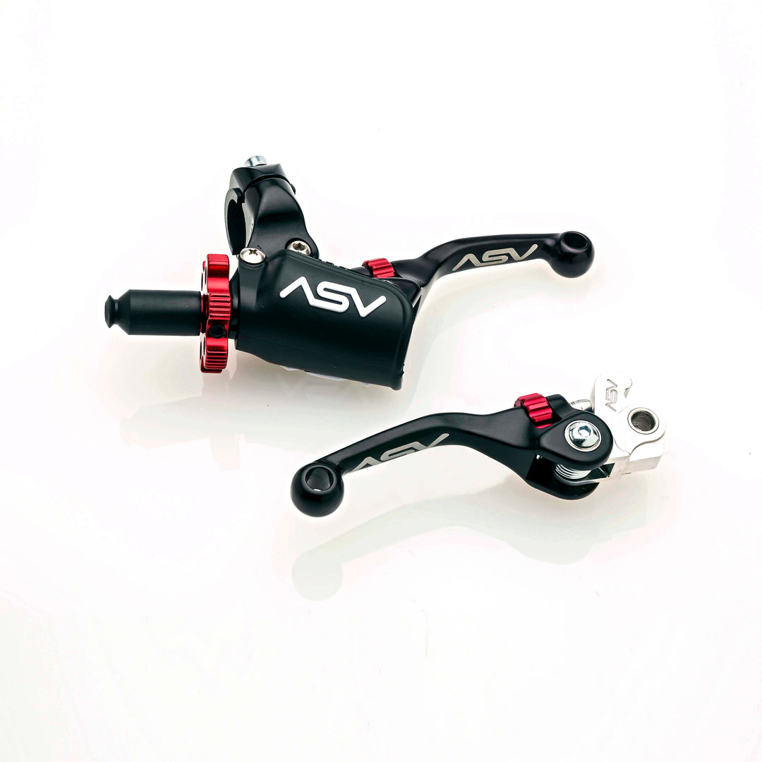 F4 PRO Clutch and Brake Lever Pair Pack w/ Hot Start Perch (For Yamaha) 