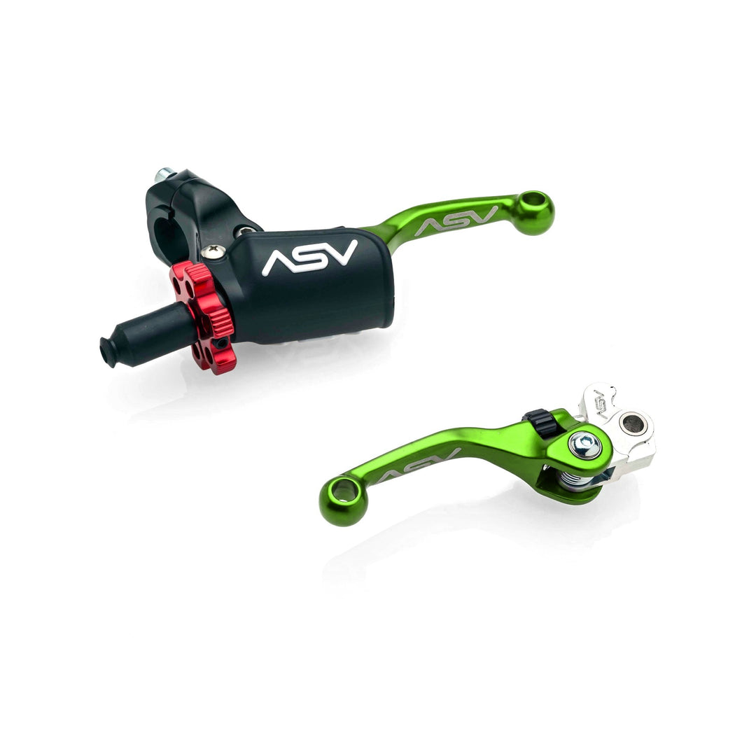 F4 PRO Clutch and Brake Lever Pair Pack w/ Hot Start Perch (For Yamaha) 