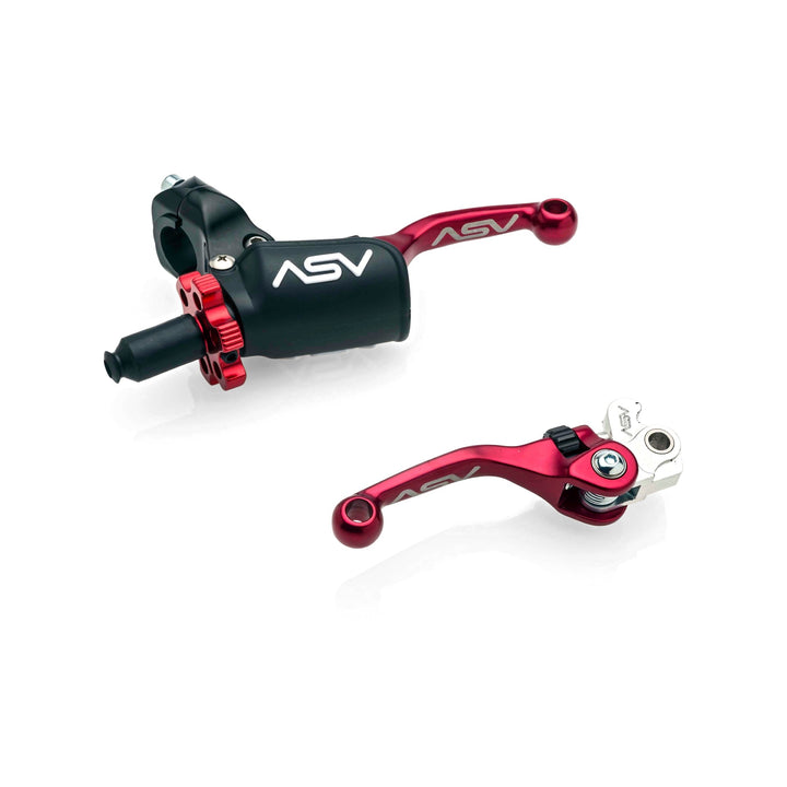 F4 PRO Clutch and Brake Lever Pair Pack w/ Hot Start Perch (For Yamaha) 