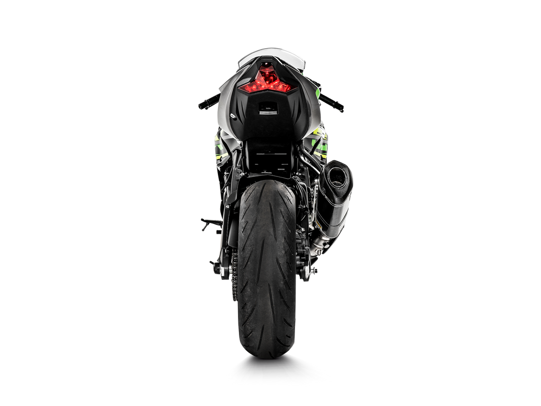 Akrapovic Slip-On Exhaust Kawasaki ZX6R / ZX636 2009-2026