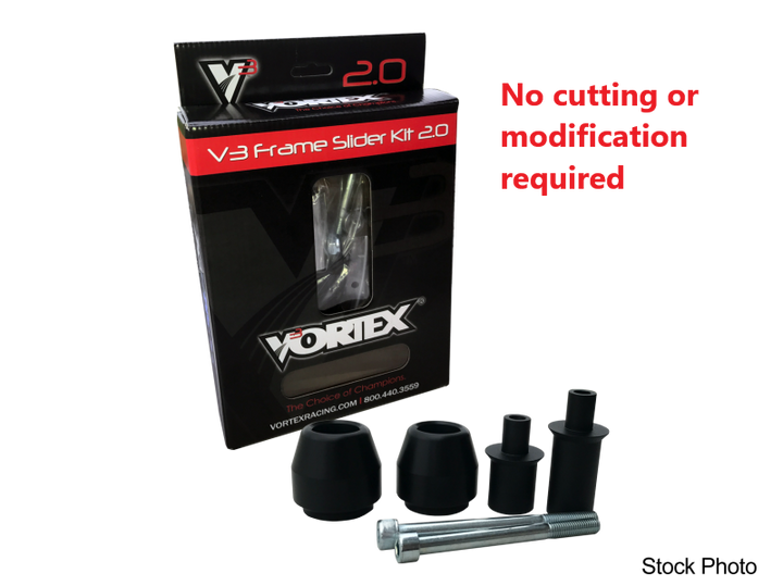 Vortex 04-06 Yamaha YZF R1 V3 2.0 Frame Slider Kit — No Cut (SR171)