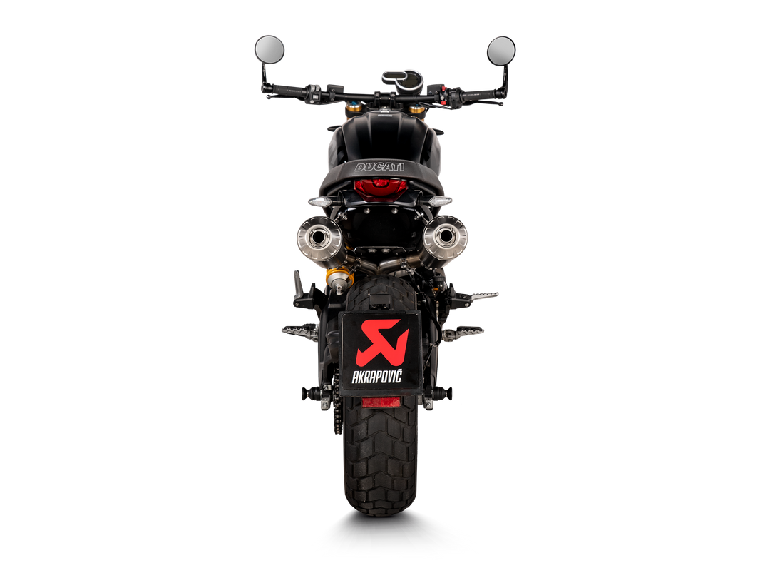 Akrapovic Slip-On Exhaust Ducati Scrambler 1100 2021-2024