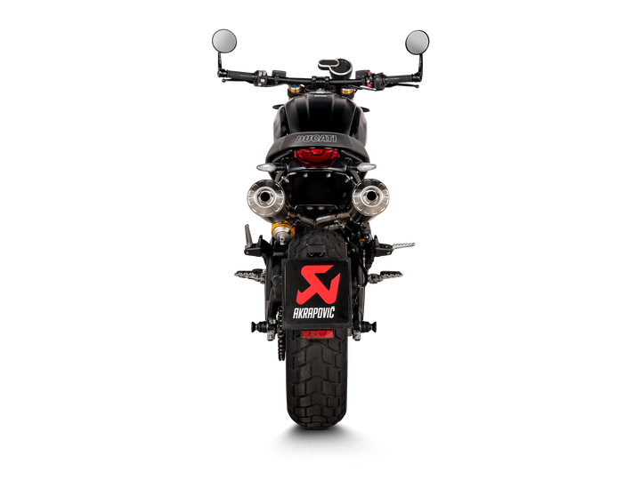 Akrapovic Slip-On Exhaust Ducati Scrambler 1100 2021-2024
