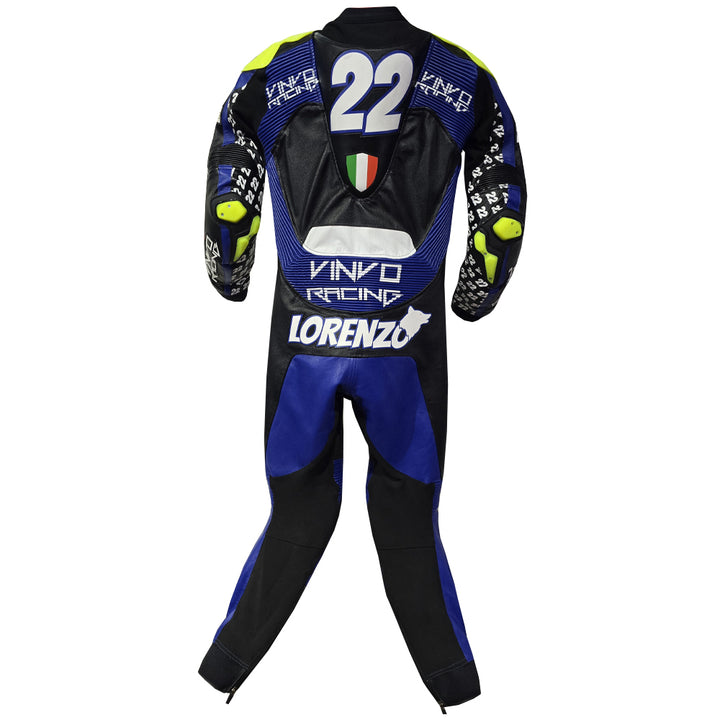 Custom Kangaroo Leather Race Suit