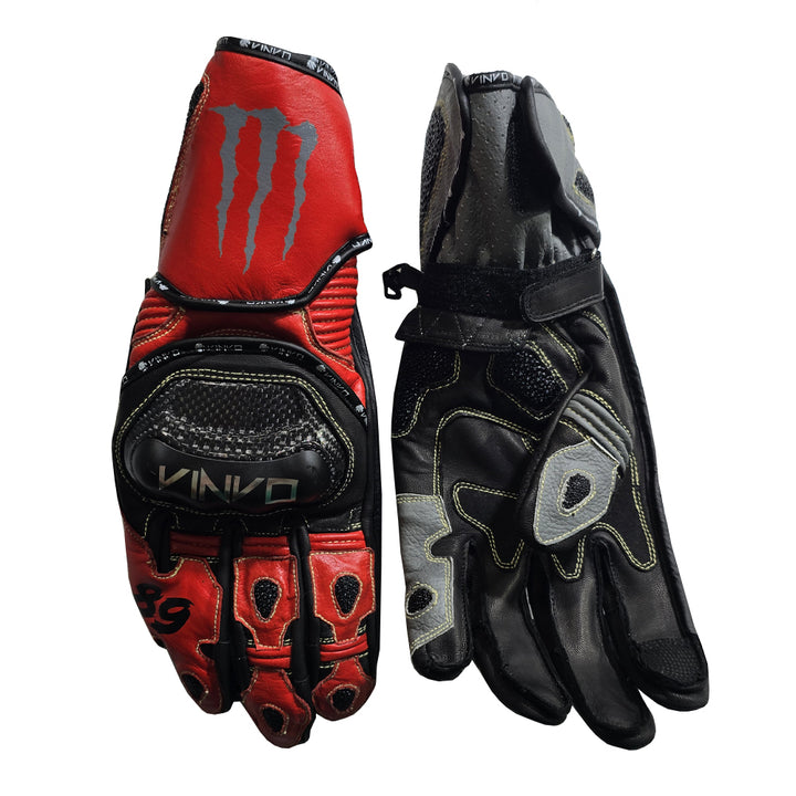 Custom Leather &amp; Stingray Race Gloves