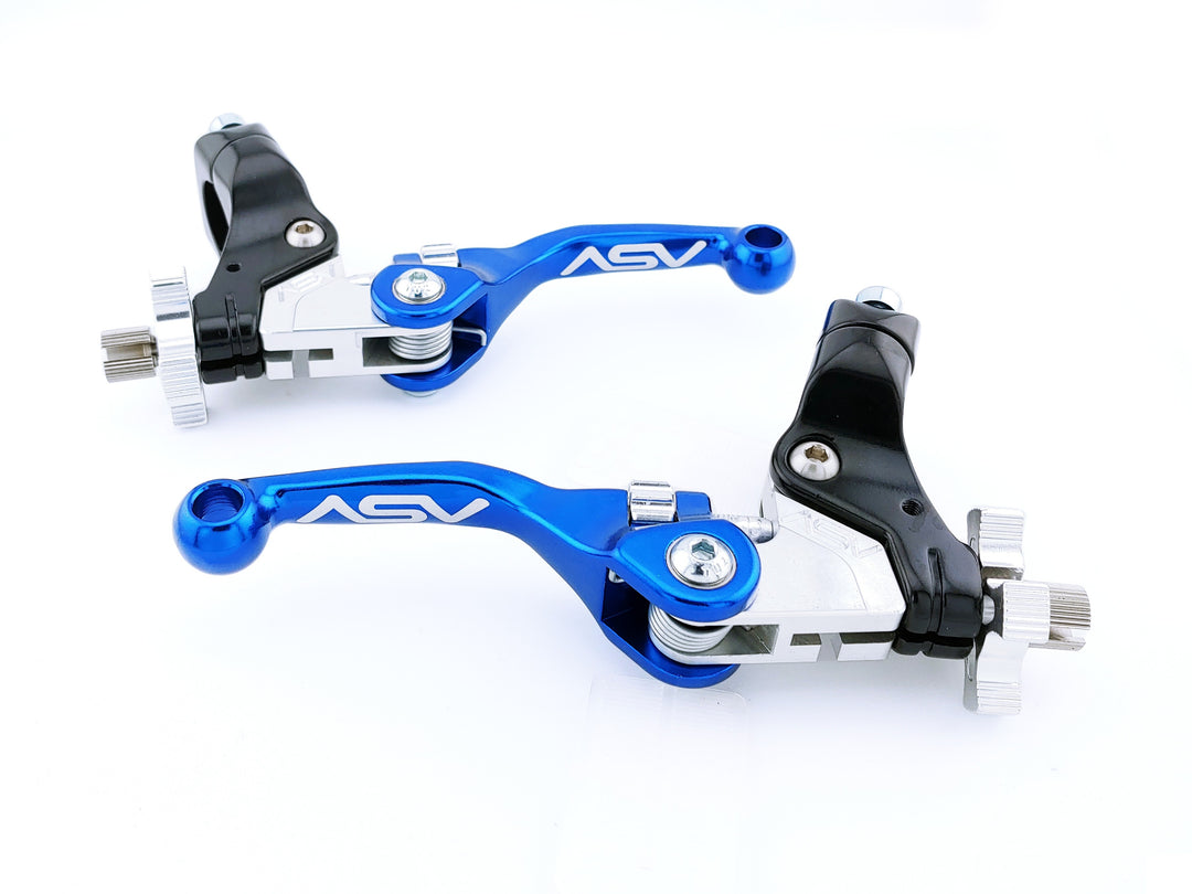 F4 Series Cable Brake and Clutch Lever Pair Pack w/ Perch (For Yamaha) 