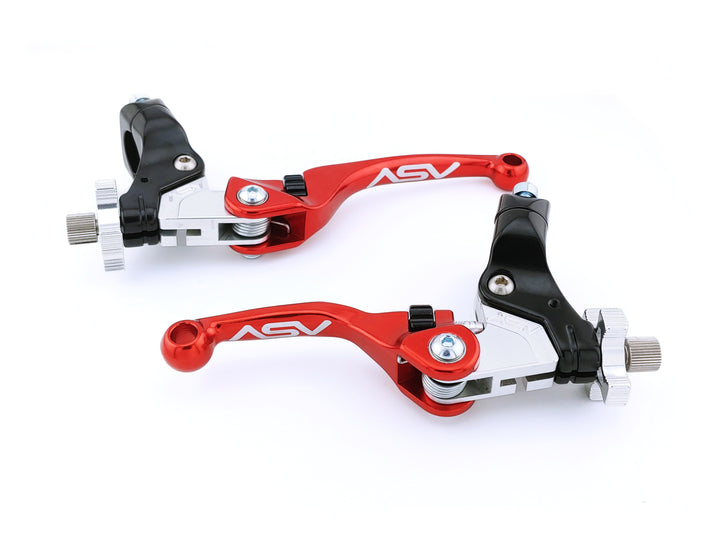 F4 Series Cable Brake and Clutch Lever Pair Pack w/ Perch (For Yamaha) 
