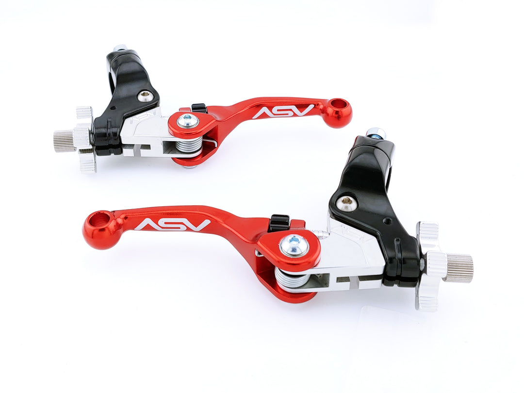 F4 Series Cable Brake and Clutch Lever Pair Pack w/ Perch (For Yamaha) 