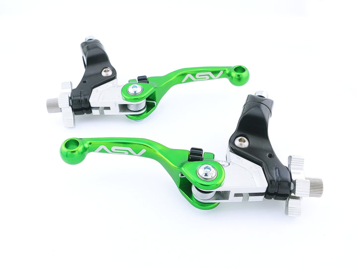F4 Series Dirt Cable Brake and Clutch Lever Pair Pack w/ Perch 