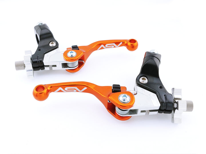 F4 Series Dirt Cable Brake and Clutch Lever Pair Pack w/ Perch 